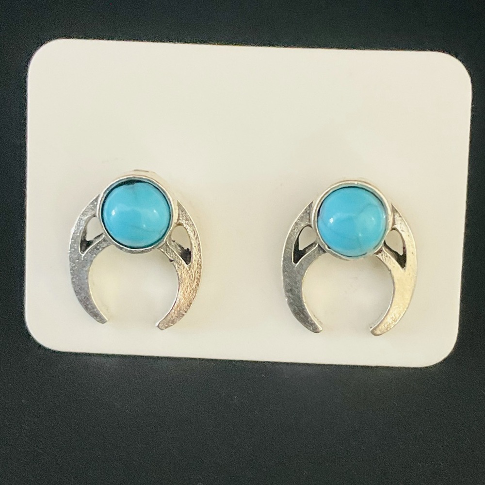 3/$20 Turquoise Southwest Style Stud Earrings
